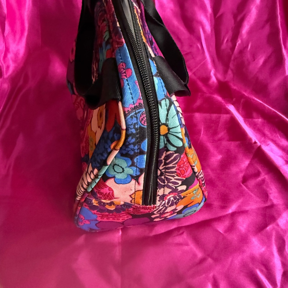 Vera Bradley Pink and Blue Cosmetic Bags with Floral Patterns - Picture 5 of 10